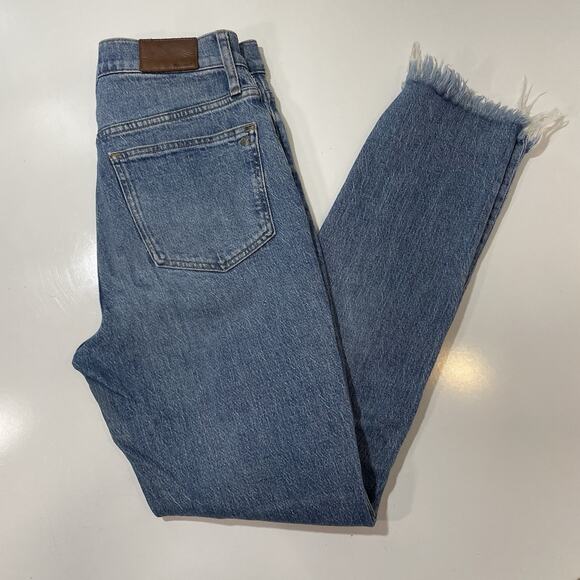 Madewell Women’s The Perfect Vintage Jean Wide Leg Blue Jeans Denim 27T Tall - Picture 8 of 8